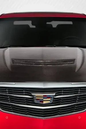 One Day Deal Cadillac ATS V Look Carbon Fiber Creations Body Kit- Hood 115376
