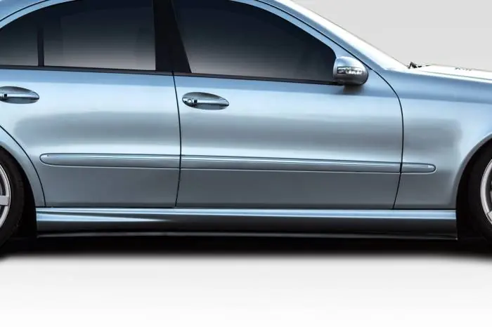 Markdown Mercedes E Class L Sport Duraflex Side Skirt Splitters Body Kit 115305