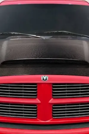 Price Cut Dodge Ram 4DR Demon Look Carbon Fiber Creations Body Kit- Hood 115902