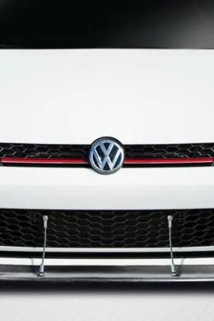 Free Shipping Volkswagen Golf TKO RBS Carbon Fiber Front Bumper Lip Body Kit 115706