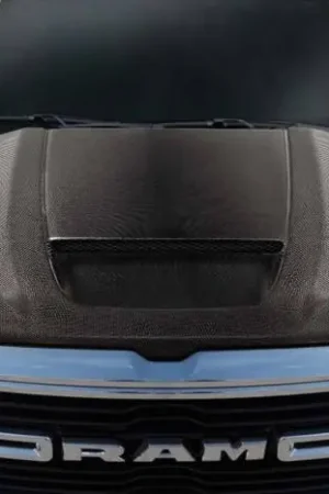 Trending Dodge Ram SRT Ram Air Carbon Fiber Creations Body Kit- Hood 115845