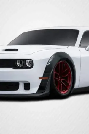 Dodge Challenger Demon Carbon Fiber Wide Front Fender Flares 116359 Don’t Miss Out
