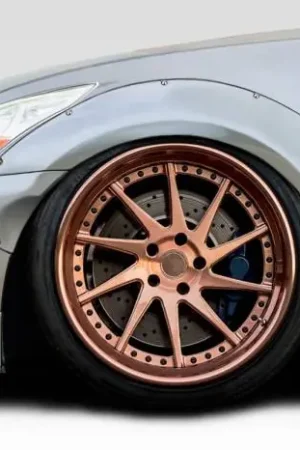 Price Cut Infiniti G Sedan LBW Duraflex Front Fender Flares 116078