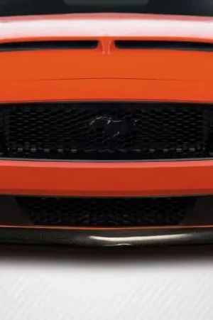 Latest Ford Mustang CVX Carbon Fiber Front Bumper Lip Body Kit 116511