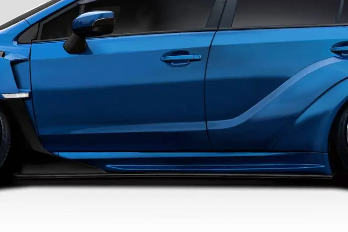 Money Back Guarantee Subaru WRX VRS Duraflex Side Skirts Body Kit 116962