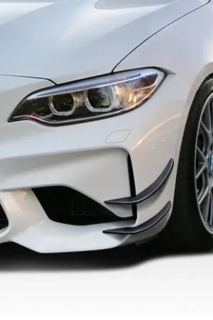 Best Seller BMW M2 GT4 Duraflex Front Bumper Canards 116709