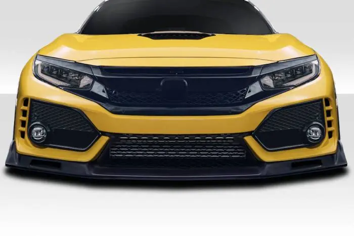 Hot Deal Honda Civic 4DR EVS Duraflex Front Bumper Lip Body Kit 116852