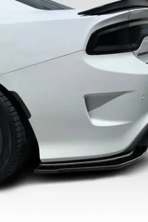 Dodge Charger 4DR R Spec Duraflex Rear Bumper Lip Add Ons Body Kit 116854 Fan Favorite
