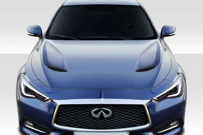New Arrival Infiniti Q60 2DR TS1 Duraflex Body Kit- Hood 116881