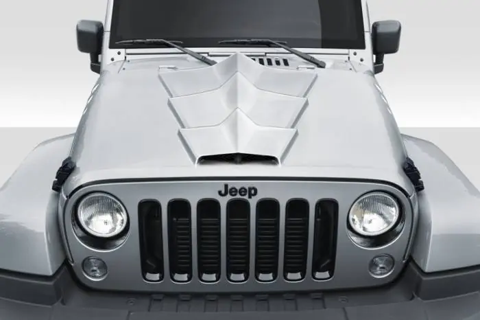 Grab Now Jeep Wrangler Tryrano Duraflex Body Kit- Hood 116893