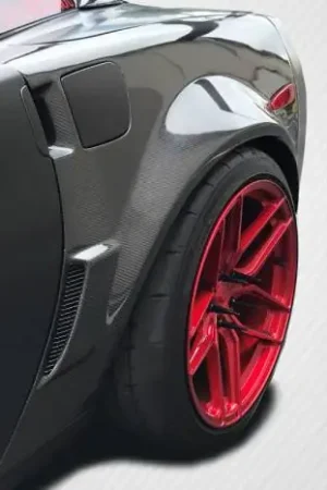 Worldwide Shipping Chevrolet Corvette ZR2 Carbon Fiber Body Kit- Rear Fenders 115501