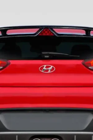 Fan Favorite Hyundai Veloster N Look Carbon Fiber Body Kit-Wing/Spoiler 115408