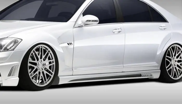 Limited Offer Mercedes S Class Eros Version 2 Duraflex Side Skirts Body Kit 107793