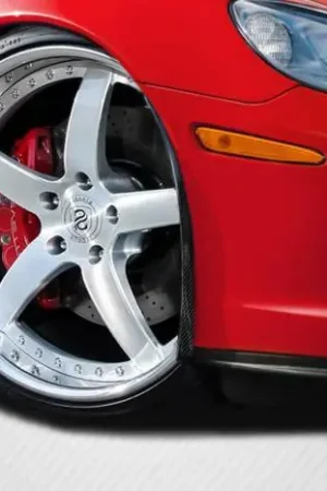 Best Choice Chevrolet Corvette ZR Carbon Fiber Body Kit- Fender Spats 115643