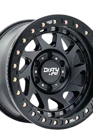Seasonal Sale Dirty Life Enigma Race 9313 6x139.7 17x9-38 Matte Black