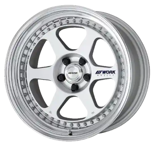 Super Sale Work Meister L1 3P 5x112 19x11-4 L Disk Matte Silver
