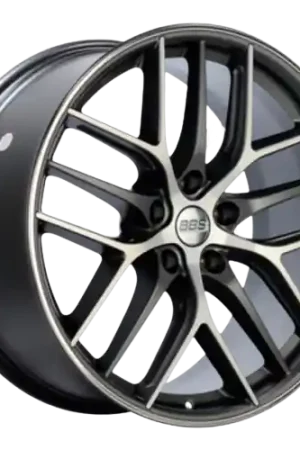BBS CC-R 5x112 20x8.0+27 Graphite w/ Diamond Cut Face Top Rated