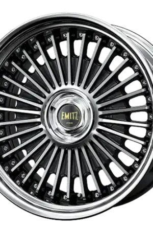 Fresh Stock Work Emitz Black Polish 5x114.3 19x10.5 +22