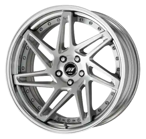 Final Sale Work Zeast st3 5x112 20x8+45 H Disk Brush Silver Clear