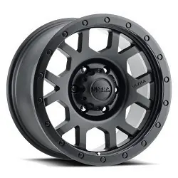 Crafted Ultra 113SB 6X135 17x9 +18 SATIN BLACK