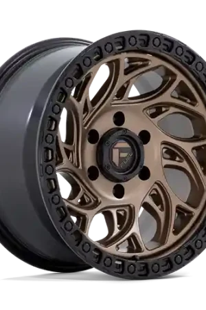 Limited Time Fuel 1PC D841 RUNNER OR 5X114.3 15X10 -43 BRONZE WITH BLACK RING