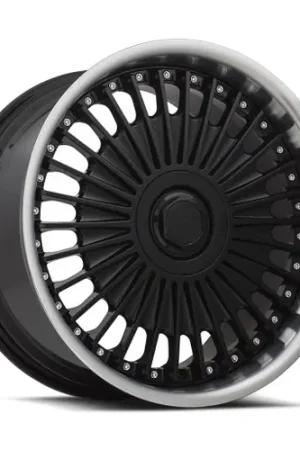 MRR VP4 5x112 19x8.5 +35 Black Machined Lip Seasonal Sale