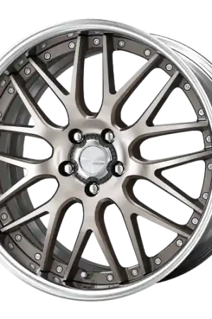 Top Pick Work Lanvec Lm1 5x114.3 20x8+38 O Disk Trans Gray Polish