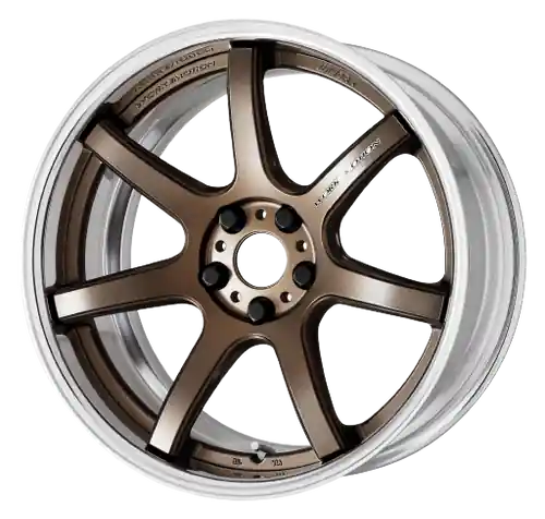 Work T7r 2P 5x115 18x11.5 +22 Matte Bronze Mega Sale