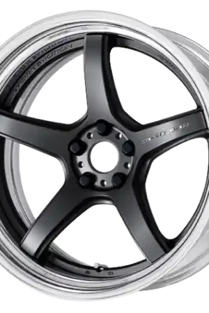 Work T5R 2P 5x105 19x11.5 +22 Matte Gunmetal New Arrival