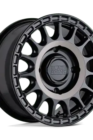 Black Rhino Powersports SANDSTORM UTV 4X137 15X7 +51 SEMI GLOSS BLACK W/ MACHINED TINT No Minimum Order