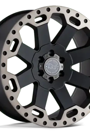 Limited Edition Black Rhino WARLORD 5X139.7 20X9 0 MATTE BLACK W/ MACHINED DARK TINT