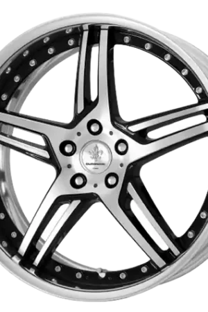 DURANDAL DD5.2 BLACK POLISHED 5x112 18X8.5 +59MM In Demand