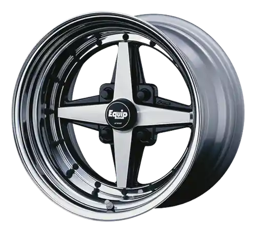 Equip 01 Black Polish 4x114.3 15x9 +22 Modern