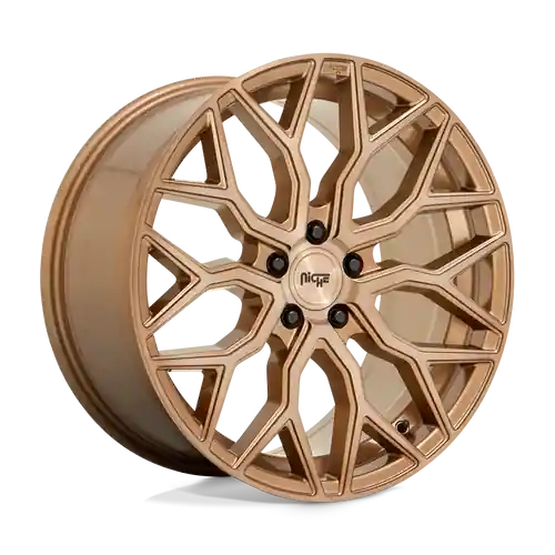 Niche 1PC M263 MAZZANTI 5X120 22X10 +30 BRONZE BRUSHED Budget
