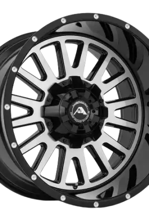 Premium American Off-Road A105 6x135/6x139.7 20x12 -44 Black Milled Spoke