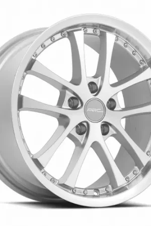 Vors AR5 5x108 17x8 +35 Silver Machine Face Lip Chrome Rivet Fast Shipping