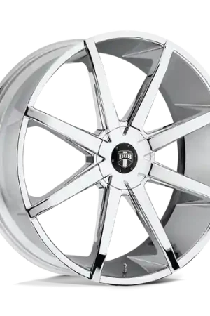 DUB 1PC S201 PUSH BLANK 19X8.5 +42 CHROME PLATED In Demand