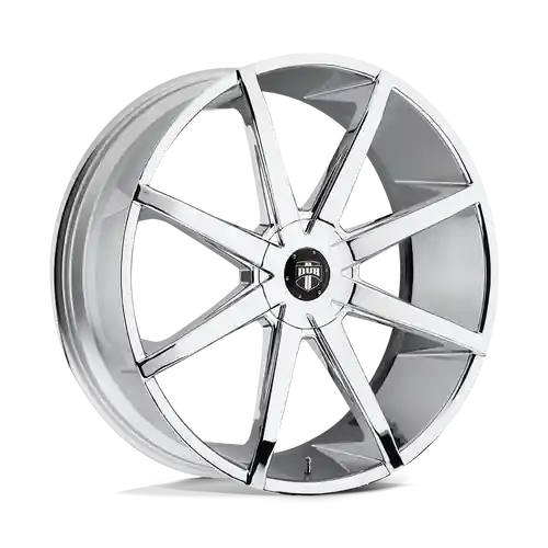 DUB 1PC S201 PUSH BLANK 19X8.5 +42 CHROME PLATED In Demand