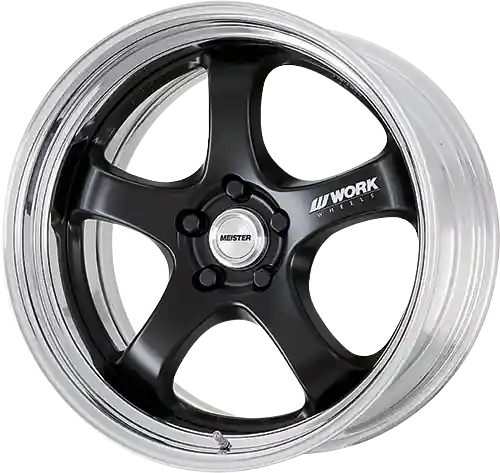 Same Day Shipping Work Meister S1R 5x114.3 17x7+45 R Disk Matte Black
