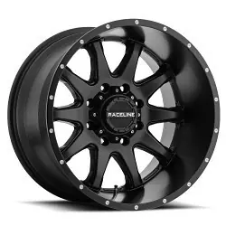 Modern Raceline 930B Shift 6x139.7 16x8 0 Satin Black