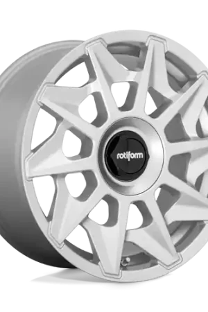 Fan Favorite Rotiform 1PC R124 CVT BLANK 19X8.5 +35 GLOSS SILVER