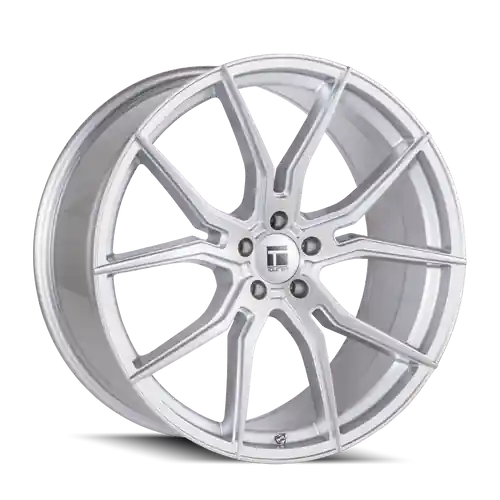 Crafted TOUREN TF01 3501 5x114.3 17x7.5 +40 GLOSS SILVER BRUSHED
