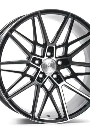 Axe CF1 5x127 20X10.5+42 BLACK AND POLISHED FACE Final Sale