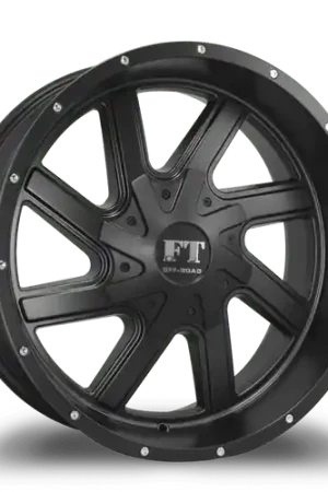 Direct From Manufacturer FULL THROTTLE FT1 5x127/5x135 20x10-24 SATIN BLACK