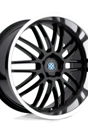 Beyern MESH 5X120 19X9.5 +30 GLOSS BLACK W/ MIRROR CUT LIP Low Price