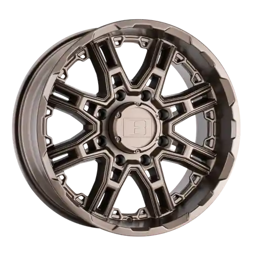 Hot Deal Level 8 SLINGSHOT 6X135 17X8.5 -10 MATTE BRONZE