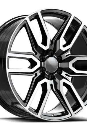 Popular O.E. Revolution G-36 6x139.7 24x10 +31 Gloss Black & Machined