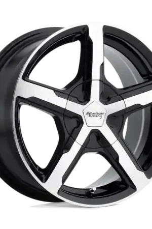 American Racing AR921 TRIGGER 5X110/5X115 16X7 +40 GLOSS BLACK MACHINED High Quality