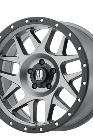 XD XD127 BULLY 5X150 20X9 +25 MATTE GRAY BLACK RING Crafted