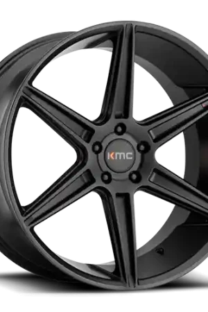 KMC KM711 PRISM 5X120 20X9 +35 SATIN BLACK Exclusive